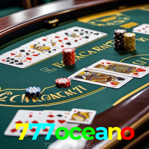 777oceano: Jogos de Mesa ao Vivo - Imersão Total, Slots - Grandes Prêmios, Roleta - Altas Chances
